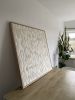 Woven Wall Art Frame Render 009 | Tapestry in Wall Hangings by Anita Meades. Item made of wood with wool works with minimalism & contemporary style