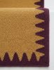 Handwoven Woolen Maroon Runner Rug | Rugs by Evergreen Carpets. Item made of wool compatible with boho and minimalism style