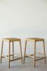 Briard Stool | Counter Stool in Chairs by Sheepdog. Item made of oak wood compatible with mid century modern and modern style