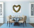 May your Heart Bloom with Love | Oil And Acrylic Painting in Paintings by DaggArt. Item made of canvas with synthetic