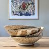Shallow Speckled Bowl | Ceramic Plates by cursive m ceramics