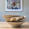 Shallow Speckled Bowl | Dinnerware by cursive m ceramics