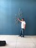 Ladder Up | Wall Sculpture in Wall Hangings by KineticSteel. Item made of steel