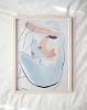 Mi | Watercolor Painting in Paintings by Eve Devore. Item composed of paper in boho or contemporary style