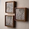 Passages Series, Pod (choose 1) Ceramic and Mosaic Wall Art | Wall Sculpture in Wall Hangings by Clare and Romy Studio. Item made of wood with stoneware works with boho & mid century modern style
