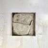 ‘Hidden’ w Patina | Sculptures by Greyya Jay. Item composed of wood and cement in minimalism or contemporary style