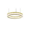 AM3001 ESTADIO RING | Chandeliers by alanmizrahilighting | New York in New York. Item made of steel & glass
