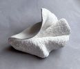 White II marble mosaic sculpture | Sculptures by Julia Gorbunova. Item composed of marble in contemporary or coastal style