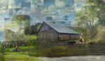 Castro Valley Skies | Street Murals by Lisa Levine. Item composed of synthetic