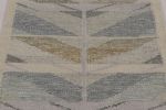 Rug & Kilim’s Scandinavian Rug, Minimalist Chevrons in Gray | Area Rug in Rugs by Rug and Kilim. Item composed of wool compatible with scandinavian style