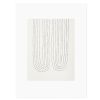 Two Loops - original handmade silkscreen print | Prints by Emma Lawrenson. Item made of paper