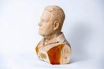 Der Mutter – A Masterpiece on the Evolution of Parenthood | Sculptures by Holzkunst Samuel Meisinger. Item composed of wood in contemporary style