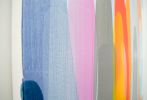 Partygoer | Oil And Acrylic Painting in Paintings by Claire Desjardins. Item composed of canvas