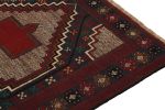 Rug & Kilim's Baluch Tribal Rug in Navy Blue with Medallions | Area Rug in Rugs by Rug and Kilim