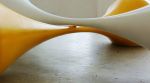 “Untouchables” sculptural coffee table (table-base only) | Tables by JAN PAUL. Item made of wood with glass works with minimalism & contemporary style