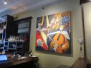Vellum Quartet | Oil And Acrylic Painting in Paintings by Katherine Larson | Vellum in Ann Arbor. Item composed of canvas and synthetic