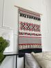 Crocheted wall art in Ukrainian Vyshyvanka style | Tapestry in Wall Hangings by Anzy Home. Item made of wood & cotton