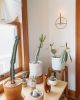Taper Candle Holder | Wall Hangings by Holistic Habitat | Kristine Claghorn's Home in Los Angeles