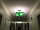 Dome Lamps | Pendants by Rick Strini. STRINI ART GLASS. Item made of glass