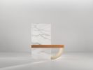 Ambrogio Side Table | Tables by SECOLO. Item composed of metal and stone