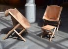 Poltrona KANGURO | Armchair in Chairs by Espina Corona. Item made of wood & leather compatible with minimalism and contemporary style