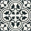 Mission Roseton C Encaustic Cement Tile | Tiles by Avente Tile. Item composed of cement