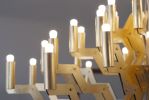 ARM 40 Chandelier Gold 98 | Chandeliers by ADAMLAMP. Item composed of steel in modern style
