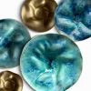 Laguna Turquesa | Sculptures by Steidel Fine Art Porcelain, LLC. Item made of ceramic compatible with contemporary and coastal style