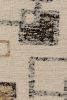 Modern Kilim rug in White and Black Geometric Pattern | Area Rug in Rugs by Rug and Kilim