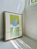 "Lazy River Lounge" | Oil And Acrylic Painting in Paintings by Kristin Shearer. Item in minimalism or contemporary style