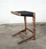 Rian Cantilever Barstool | Bar Stool in Chairs by Semigood Design. Item made of wood with synthetic