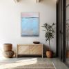 Sister Shore | Oil And Acrylic Painting in Paintings by Victoria Primicias. Item composed of wood and canvas in minimalism or contemporary style