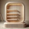 Reeded Demure Shelf | Shelving in Storage by Son-ya Luch (Owner) SP Fabrication and Design