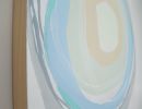 Shade of Pale 04 | Oil And Acrylic Painting in Paintings by Claire Desjardins. Item composed of wood and synthetic