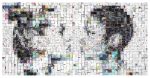 Colour Blindness - limited edition of 30 - 103x200 | Prints by Paola Bazz. Item made of paper compatible with contemporary and eclectic & maximalism style