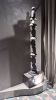 Handmade ceramic totem of stackable pieces in black | Sculptures by Ingrid Vermulst by Studio Wild Orange | CASA DECOR 2026 in Madrid. Item composed of stoneware compatible with contemporary and mediterranean style