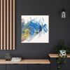 Colortrails 1092 | Oil And Acrylic Painting in Paintings by Rica Belna. Item made of canvas with synthetic