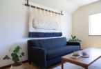 Peanut | Macrame Wall Hanging in Wall Hangings by Keyaiira | leather + fiber | Artist Studio in Santa Rosa. Item made of walnut & cotton