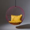 Studio Stirling - Bubble in Pink | Swing Chair in Chairs by Studio Stirling. Item made of steel