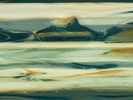 Coastal Range 12349A | Prints in Paintings by Petra Trimmel. Item made of canvas with synthetic