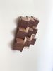 Cubic 002 | Sculptures by Ana Salazar Atelier. Item made of walnut with cotton works with minimalism & contemporary style