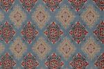 Vintage Bokhara Rug in Soft Sky Blue with Geometric Patterns | Area Rug in Rugs by Rug and Kilim