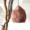 Raffia Bohemian Chandelier, Bohemian Lighting, | Chandeliers by Magdyss Boutique | Yacht Club București in București. Item made of cotton works with boho & contemporary style