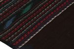 Vintage Afghan Kilim Runner with Stripes and Brown Open | Area Rug in Rugs by Rug and Kilim. Item composed of wool