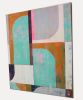 Circle in Circle mint 70-110 | Oil And Acrylic Painting in Paintings by Ronald Hunter. Item composed of canvas