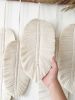 Large Macrame Feathers with 10 feathers | Macrame Wall Hanging in Wall Hangings by macramestories. Item composed of wood and cotton in boho or country & farmhouse style