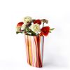 Glass and Silk Vase - PIXI | Decorative Objects by DeKeyser Design. Item composed of fabric & glass compatible with contemporary and eclectic & maximalism style