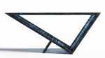 Time/Space Portal Console- Ombre 3 - Glass Mosaic Tile | Console Table in Tables by Neal Aronowitz. Item composed of glass