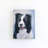 Border Collie Dog Art Print | Prints by Paws By Zann Pet Portraits | Olivers Raw in Nanaimo. Item made of paper