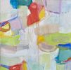 "Rainbow Popsicle" | Oil And Acrylic Painting in Paintings by Erin Donahue Tice Fine Art. Item composed of canvas and synthetic